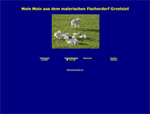 Tablet Screenshot of fischerdorf-greetsiel.de